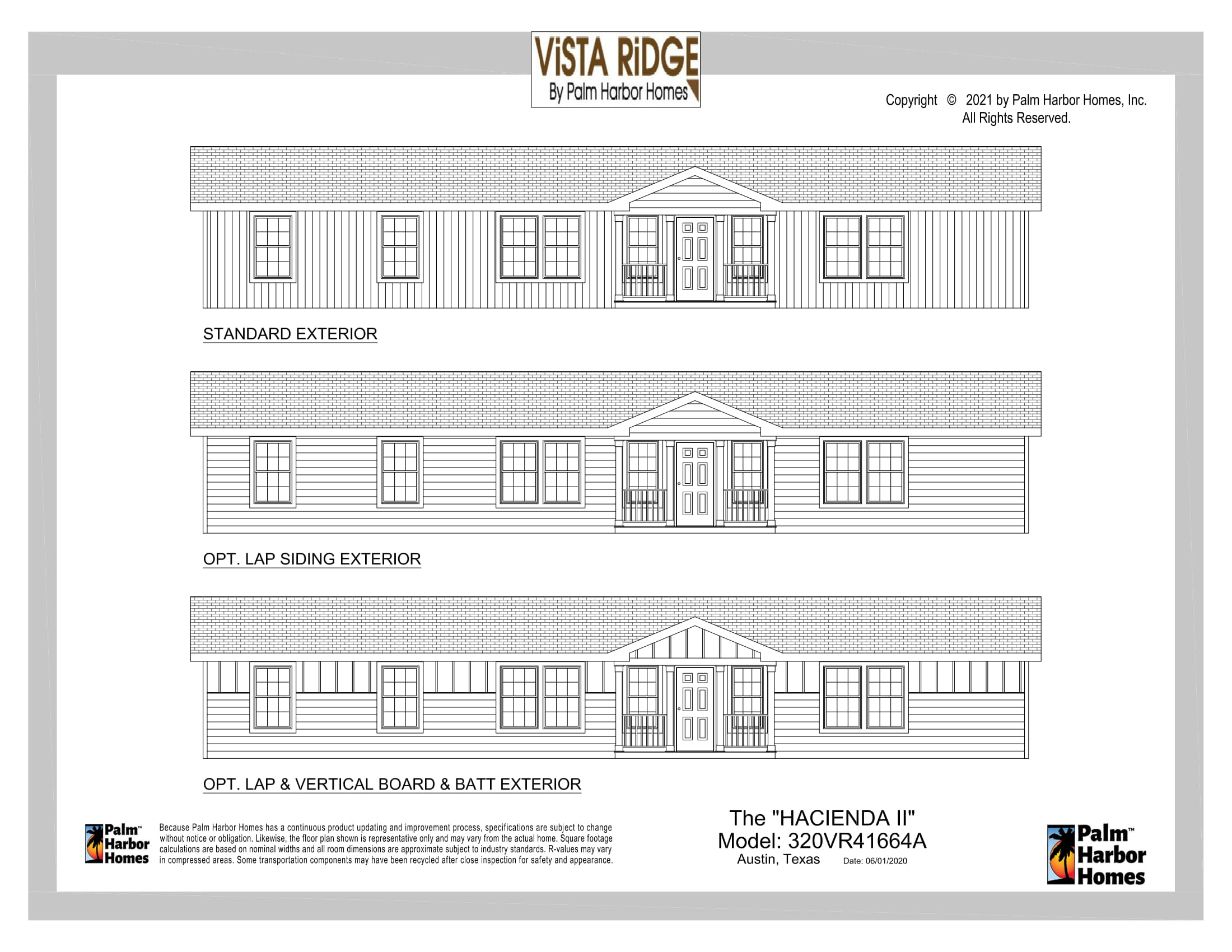 Vista Ridge The Hacienda II 320VR41664A by Palm Harbor Homes